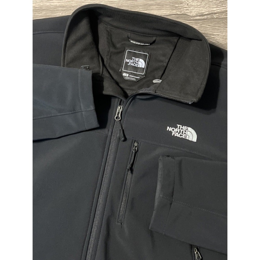 The North Face Men's Apex Bionic WindWall Softshell Black Jacket Size Large